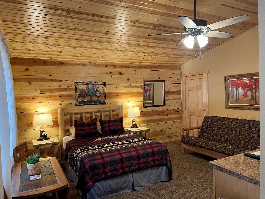 Kemp's Kamp - Photo of Cabins 9 and 11 interior.